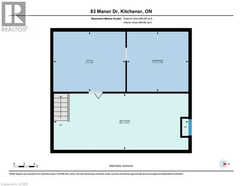 83 Manor Drive Kitchener ON N2A 2T9