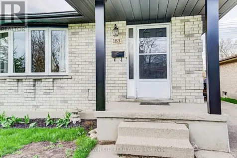 183 Dinison Crescent Kitchener ON N2E 2S6