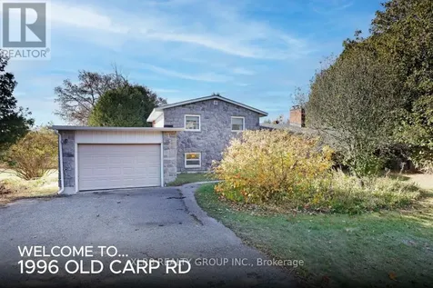 1996 Old Carp Road Ottawa ON K0A 1L0