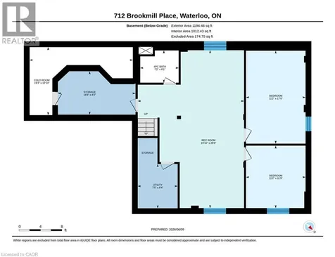 712 Brookmill Place Waterloo ON N2V 2P1