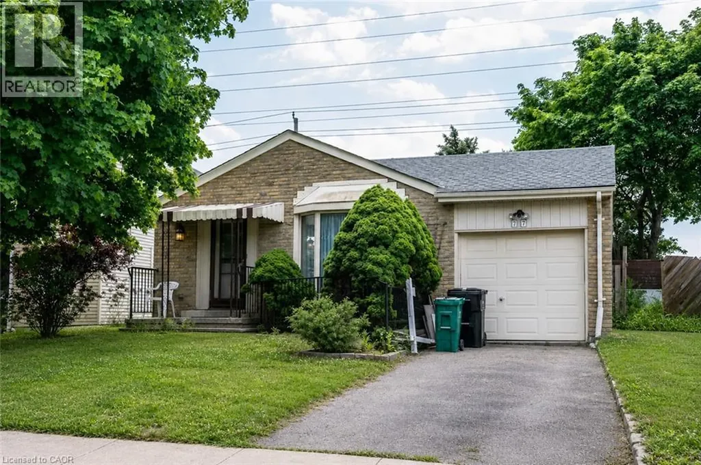 77 Rolling Meadows Drive Kitchener ON N2N 1T4