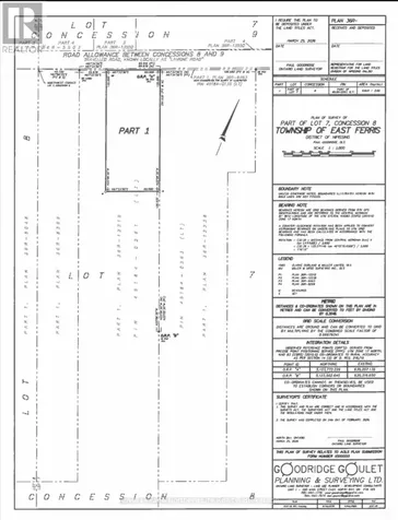 Lot 7 Concession 8 East Ferris ON P0H 1K0