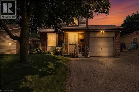 17 Hallmark Street Brantford ON N3P 1A6