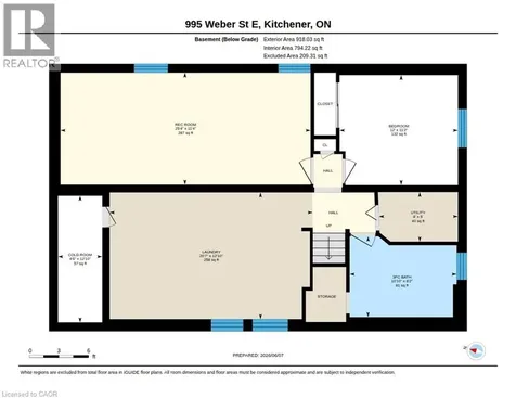 995 Weber Street East Kitchener ON N2A 1B4