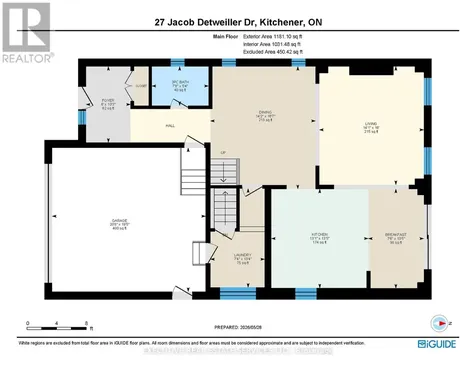 27 Jacob Detweiller Drive Kitchener ON N2P 0K7