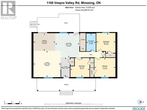 1100 Vespra Valley Road Springwater ON L9X 1H6