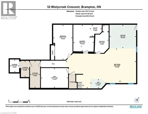 52 Mistycreek Crescent Brampton ON L7A 3E8
