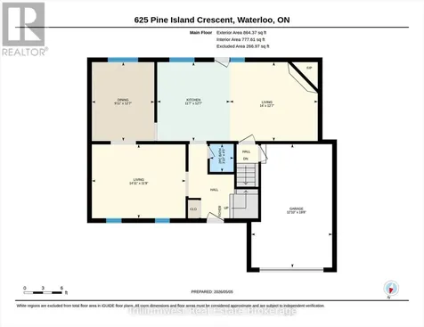 625 Pine Island Crescent Waterloo ON N2V 1T3