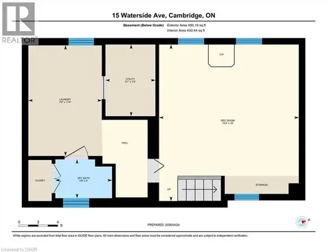 15 Waterside Avenue Cambridge ON N1R 1E8