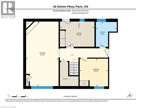 18 Gilston Parkway Paris ON N3L 3K6