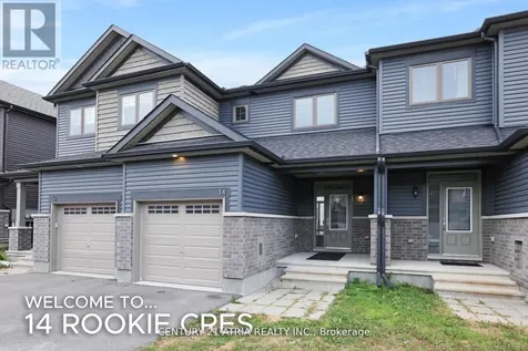 14 Rookie Crescent Ottawa ON K2V 0R9