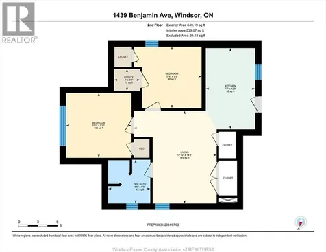 1439 Benjamin Avenue Windsor ON N8X 4N2