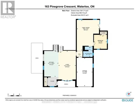 163 Pinegrove Crescent Waterloo ON N2L 4T9