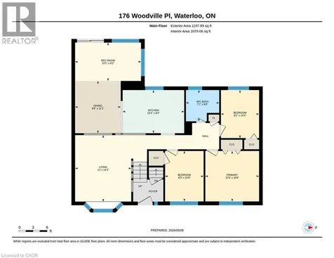 176 Woodville Place Waterloo ON N2L 4W9