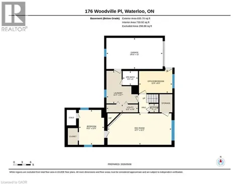 176 Woodville Place Waterloo ON N2L 4W9