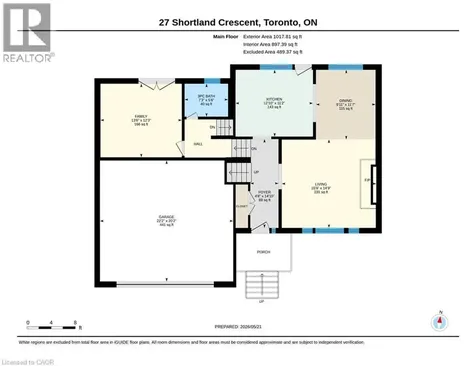27 Shortland Crescent Etobicoke ON M9R 2T2