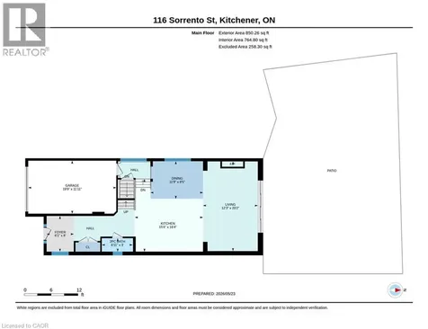 116 Sorrento Street Kitchener ON N2R 0A7