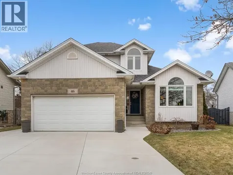 46 Brush Crescent Amherstburg ON N9V 3Y5