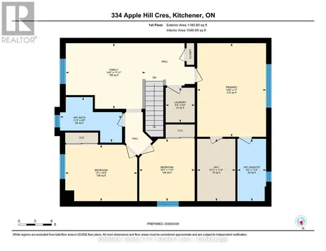 334 Apple Hill Crescent Kitchener ON N2R 0E5