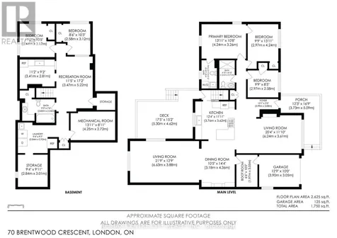70 Brentwood Crescent London North (north J) ON N6G 1X2