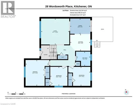 28 Wordsworth Place Kitchener ON N2B 3L1