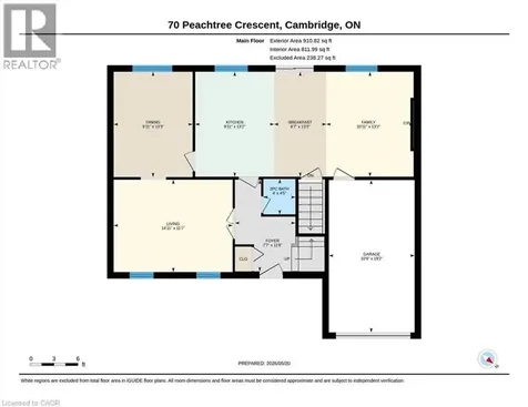 70 Peachtree Crescent Cambridge ON N1S 4W3