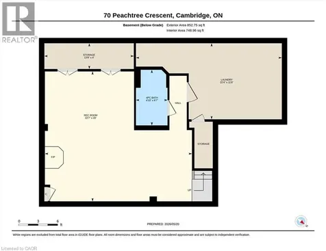 70 Peachtree Crescent Cambridge ON N1S 4W3