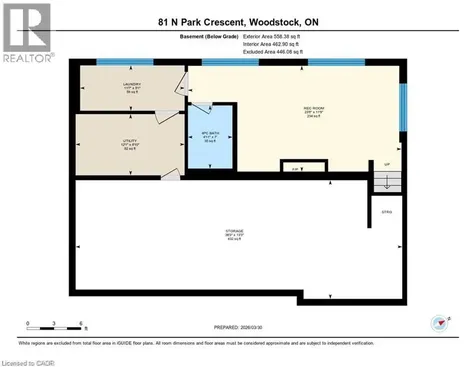 81 North Park Crescent Woodstock ON N4S 7M1
