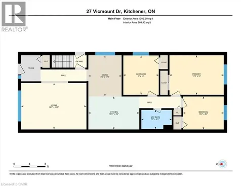27 Vicmount Drive Kitchener ON N2M 2A2