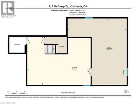 216 Mcgarry Drive Kitchener ON N2N 1H9