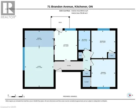 71 Brandon Avenue Kitchener ON N2M 2J2