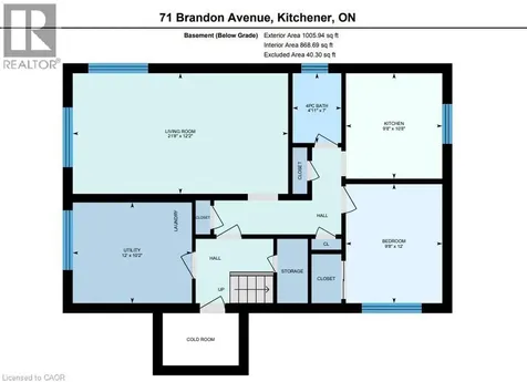 71 Brandon Avenue Kitchener ON N2M 2J2