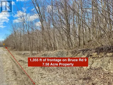 Pt Lt 6 Bruce Road 9 Road Northern Bruce Peninsula ON N0H 1W0