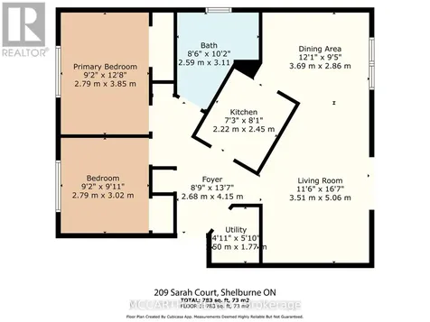 209 Sarah Court Shelburne ON L9V 2Z8