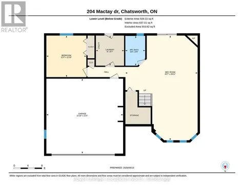 204 Mactay Drive Chatsworth ON N0G 1H0