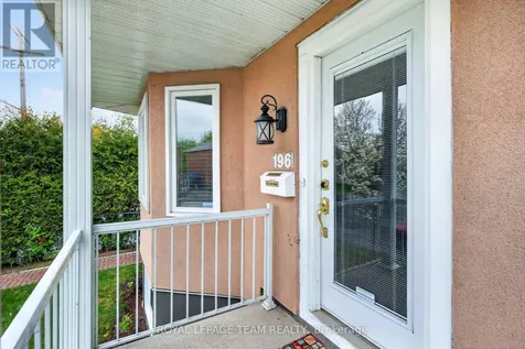 196 Prince Albert Street Ottawa ON K1K 1Z7