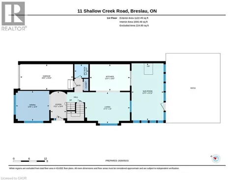 11 Shallow Creek Road Breslau ON N0B 1M0