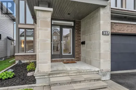 337 Serenade Crescent Ottawa ON K1X 0B9