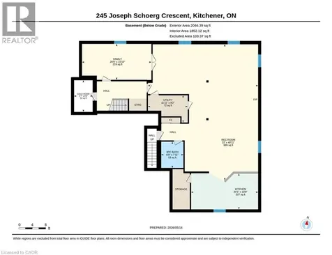 245 Joseph Schoerg Crescent Kitchener ON N2P 2X8
