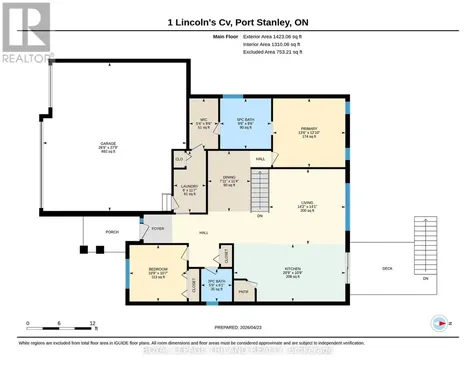 1 Lincolns Cove Street Central Elgin ON N5L 0A8