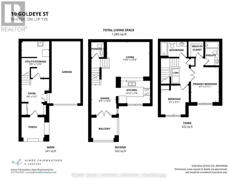 10 Goldeye Street Whitby ON L1P 0E5