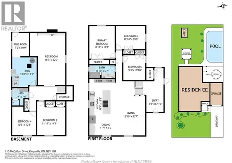 110 Mccallum Drive Kingsville ON N9Y 1G7
