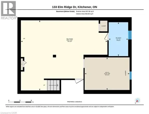 133 Elm Ridge Kitchener ON N2N 1J3