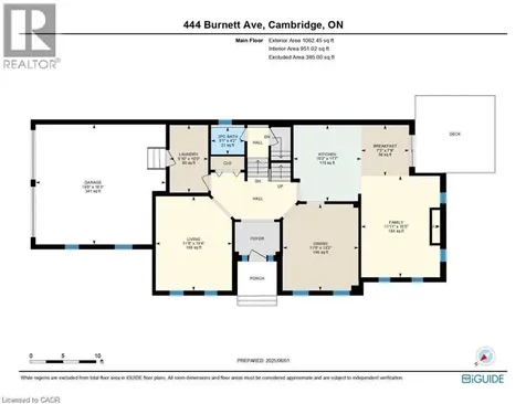 444 Burnett Avenue Cambridge ON N1T 1L3