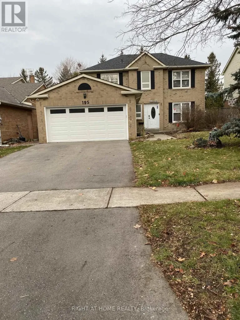 195 John Bowser Crescent Newmarket (glenway Estates) ON L3Y 7N6