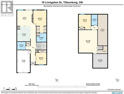 19 Livingston Drive Tillsonburg ON N4G 0J3