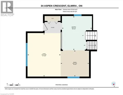 34 Aspen Crescent Elmira ON N3B 1J8
