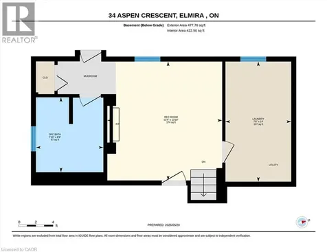 34 Aspen Crescent Elmira ON N3B 1J8