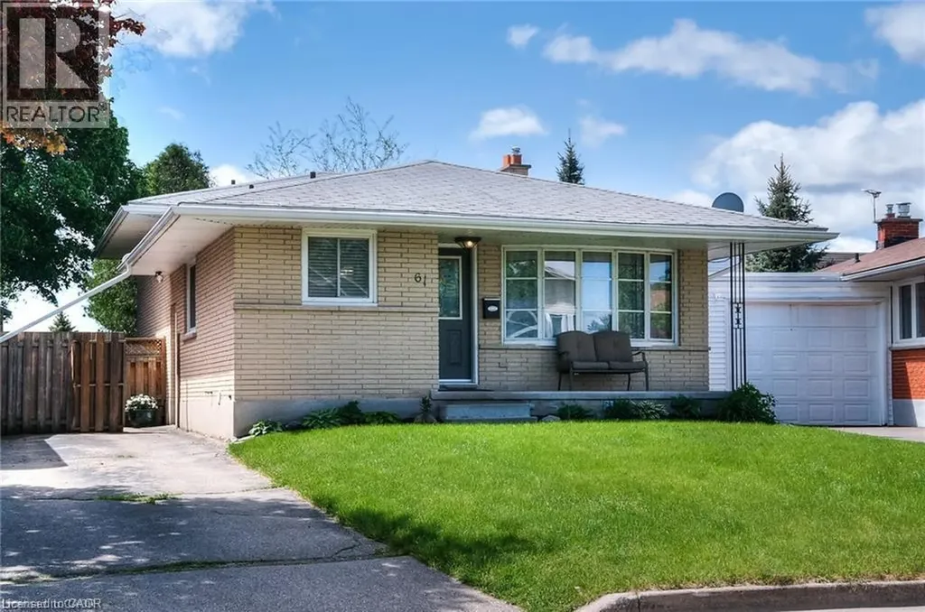 61 Bosworth Crescent Kitchener ON N2E 1Y9