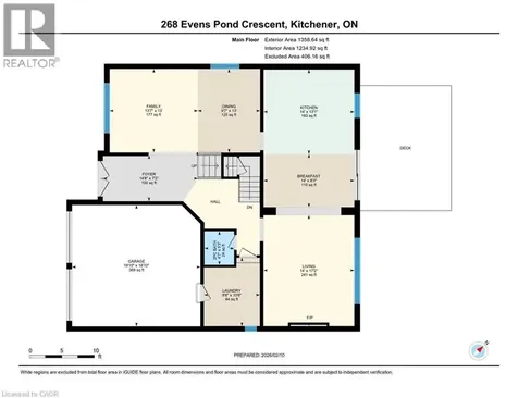 268 Evens Pond Crescent Kitchener ON N2R 0B8